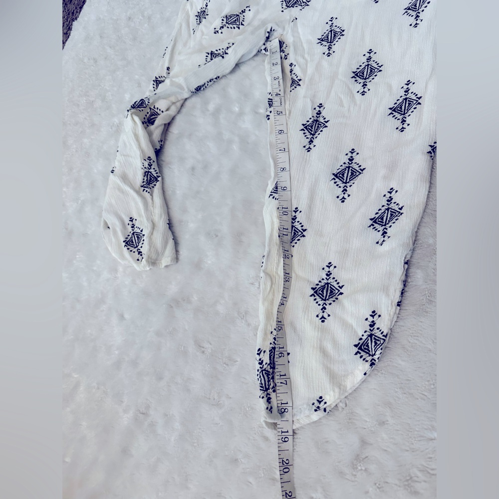 Free People diamond print harem crop pants tea combo - Picture 13 of 14